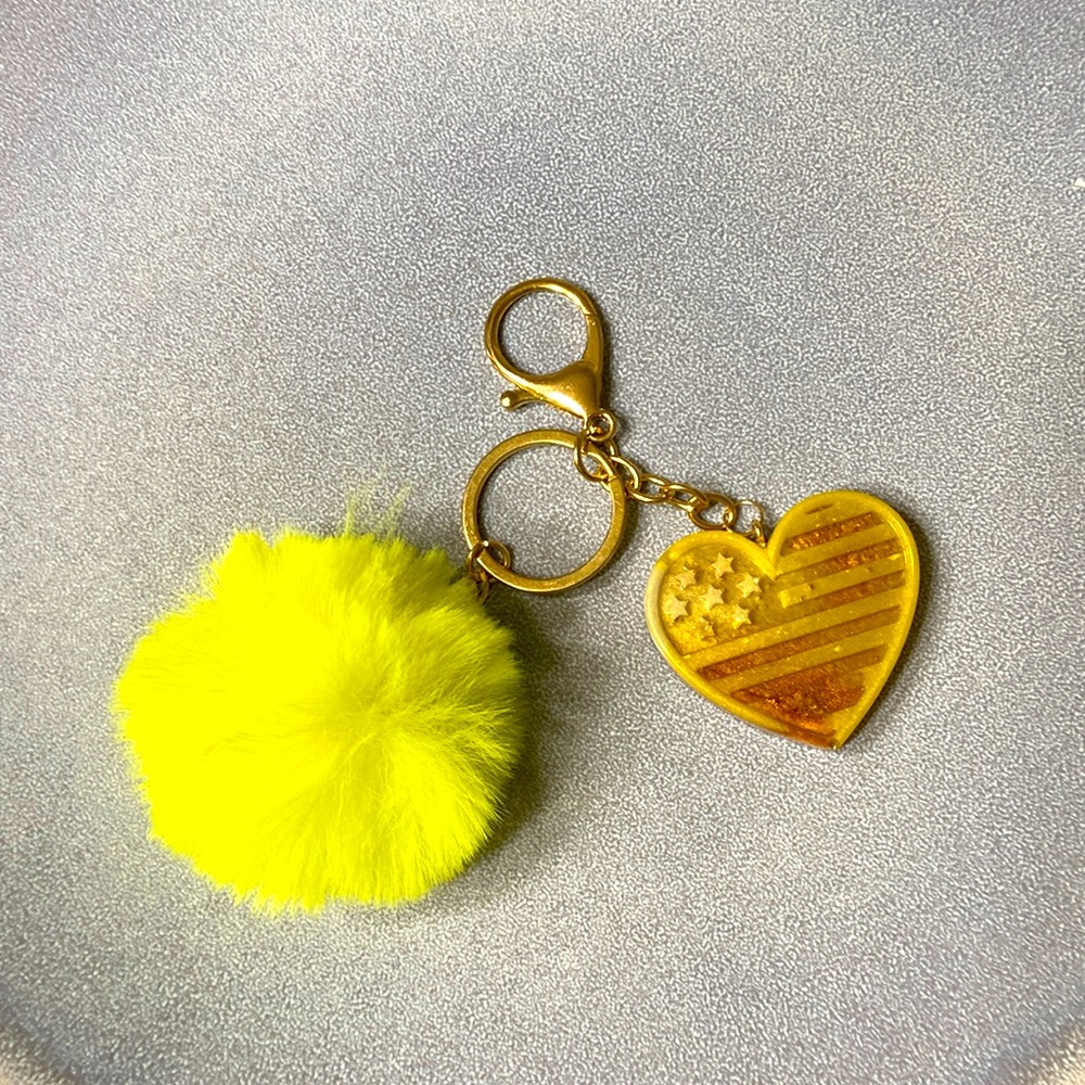 Handmade Bag Charm, Keychain